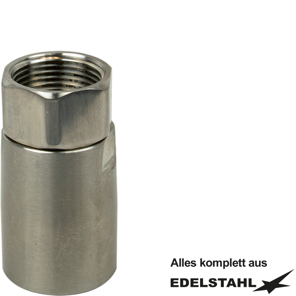 Verschraubung 30/19mm 3/4" Überwurfmutter VA