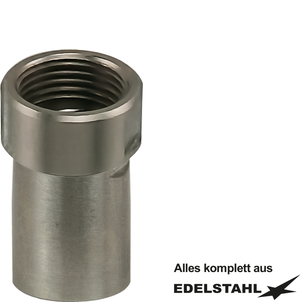 Verschraubung 30/19mm 1" Überwurfmutter VA