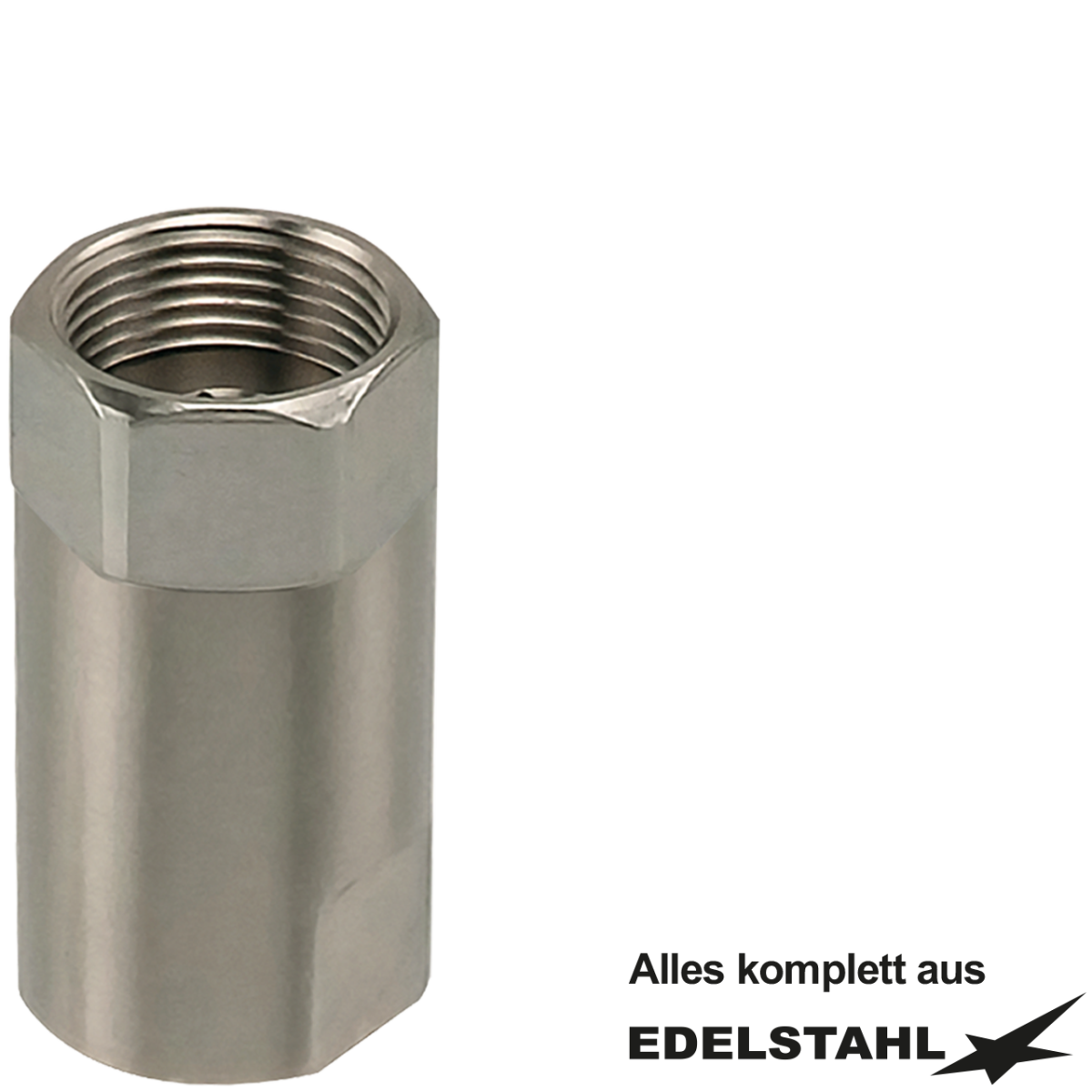 Verschraubung 27/19mm 3/4" Überwurfmutter VA