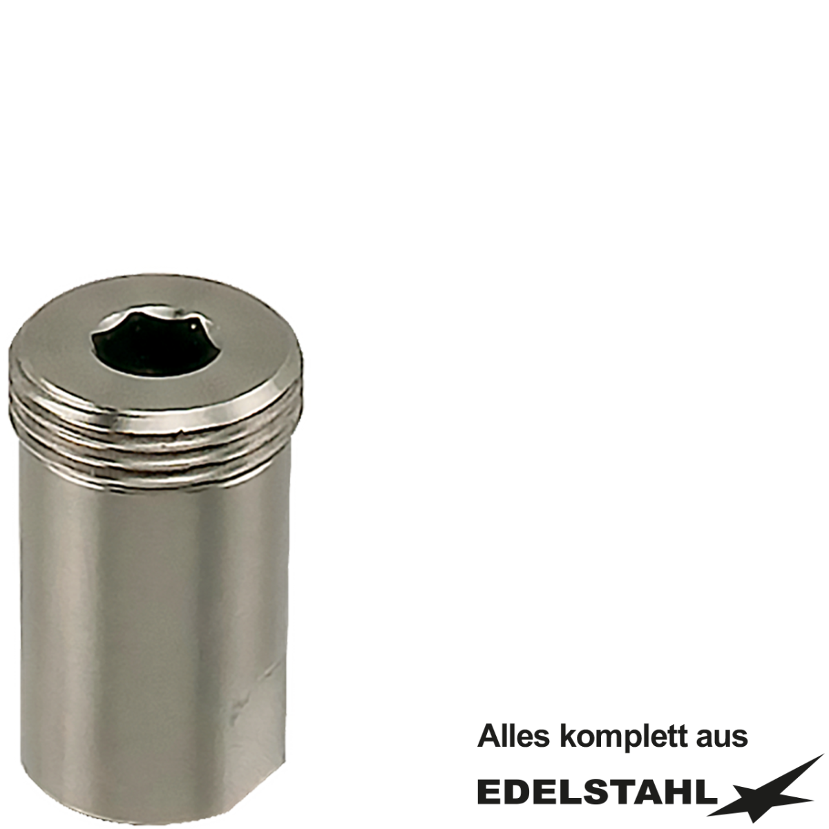 Verschraubung 20/10mm 3/4" AG VA