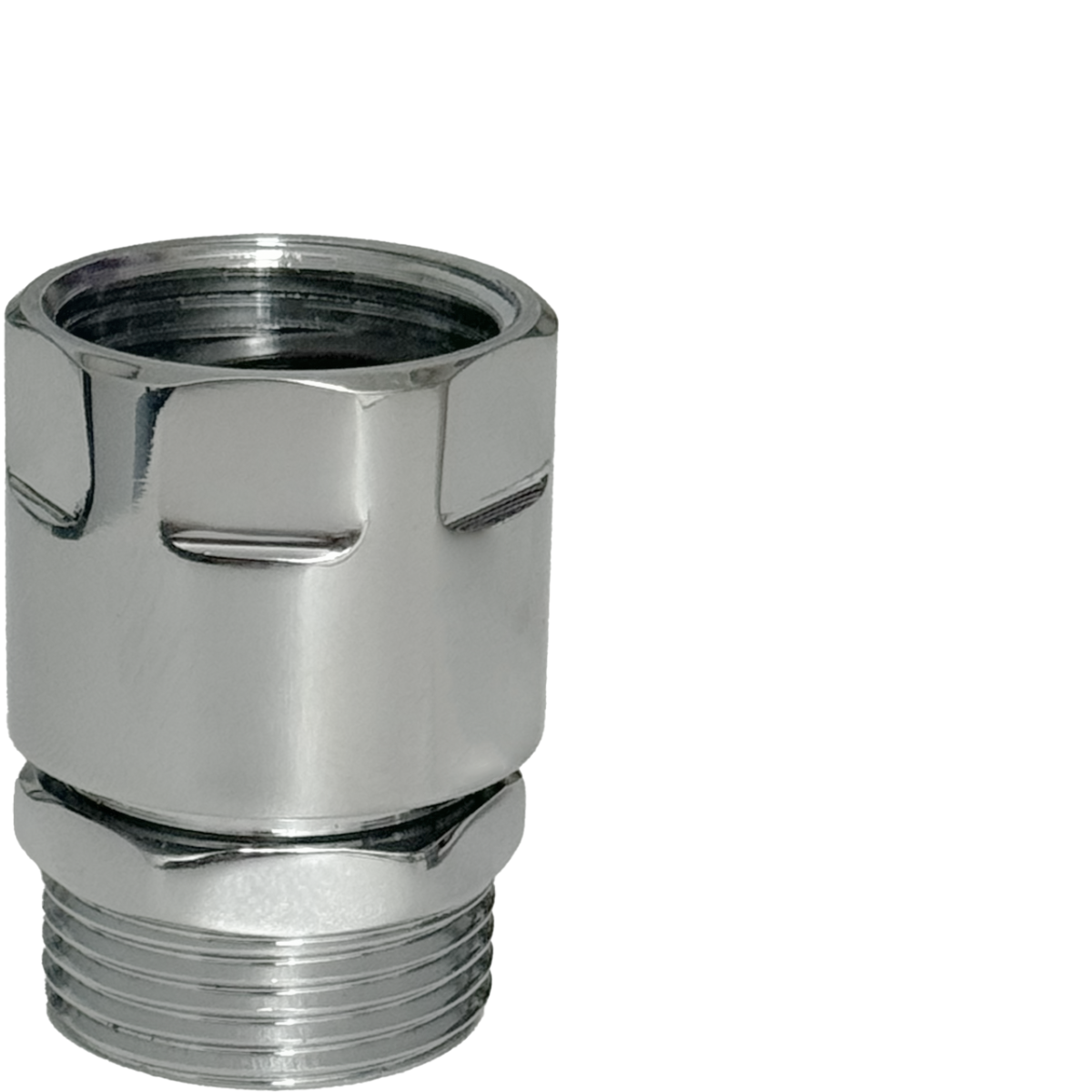 Durchgangs-Rohrbelüfter mit Dichtung 3/4" IG x 3/4" AG - DN 20