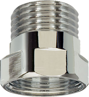 Gewindenippel ohne RV 1/2" AG x 1/2" IG - für RV Ø15