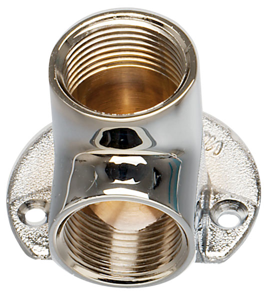Wandscheibe 1/2" x 1/2" IG chrom