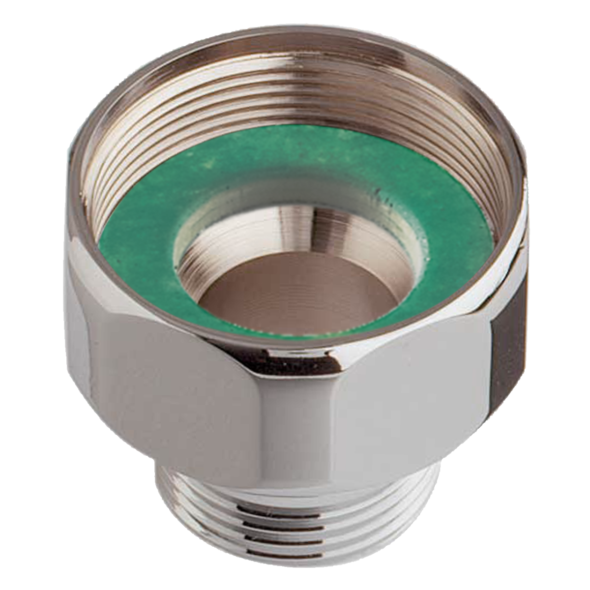 Gewindenippel M38 x 1" (IG x AG)