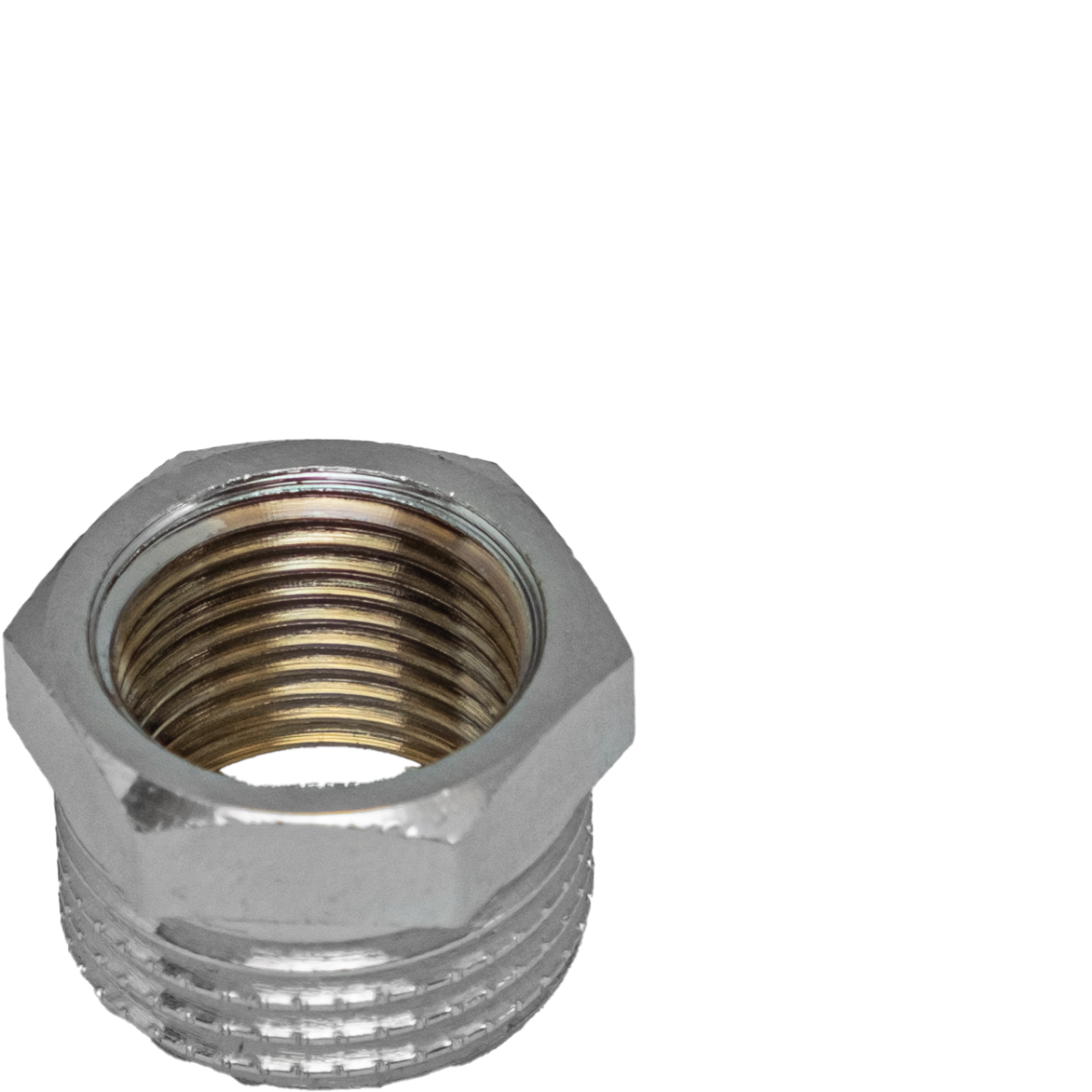 Gewindenippel 1/2" x 3/8" L 6 mm (AG x IG)