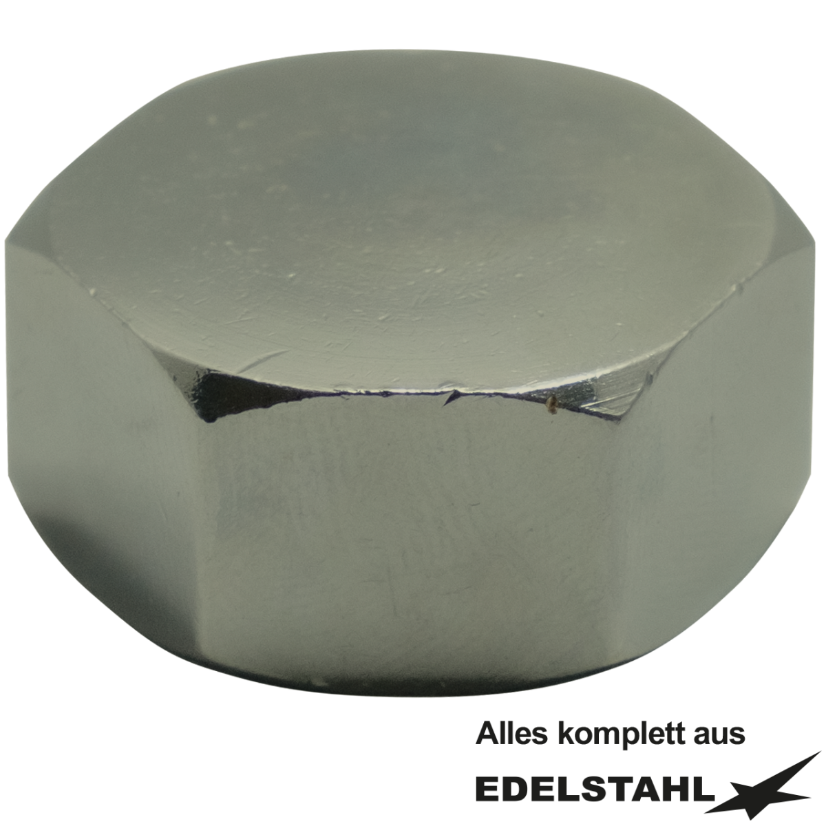 Kappe mit O-Ring 3/4" IG zu A2-1755+2443 Edelstahl