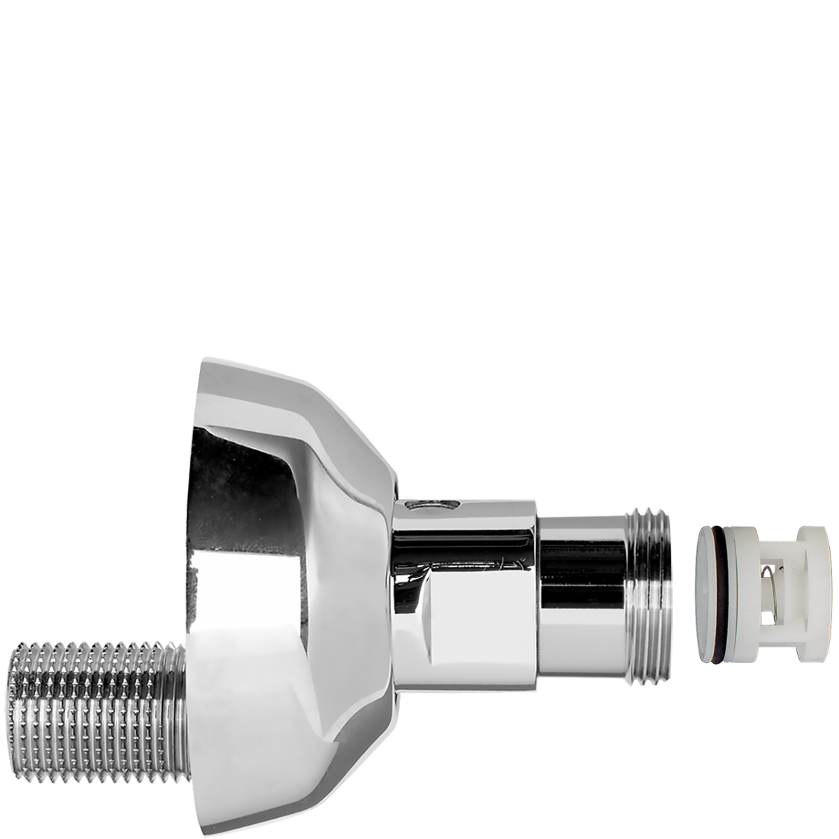 absperrbarer Wand-S-Anschluss ± 17 mm