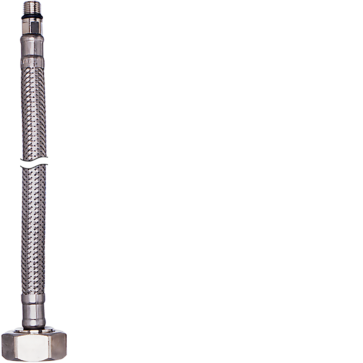 Verbindungsschlauch Ø 12 x 8 mm L 800 mm (Nippel L 17 mm) M10 x 3/8"