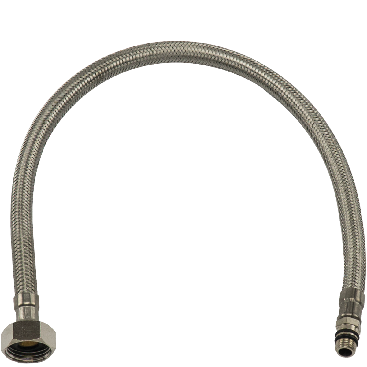 Verbindungsschlauch Ø 12 x 8 mm L 300 mm (Nippel L 17 mm) M10 x 1/2"