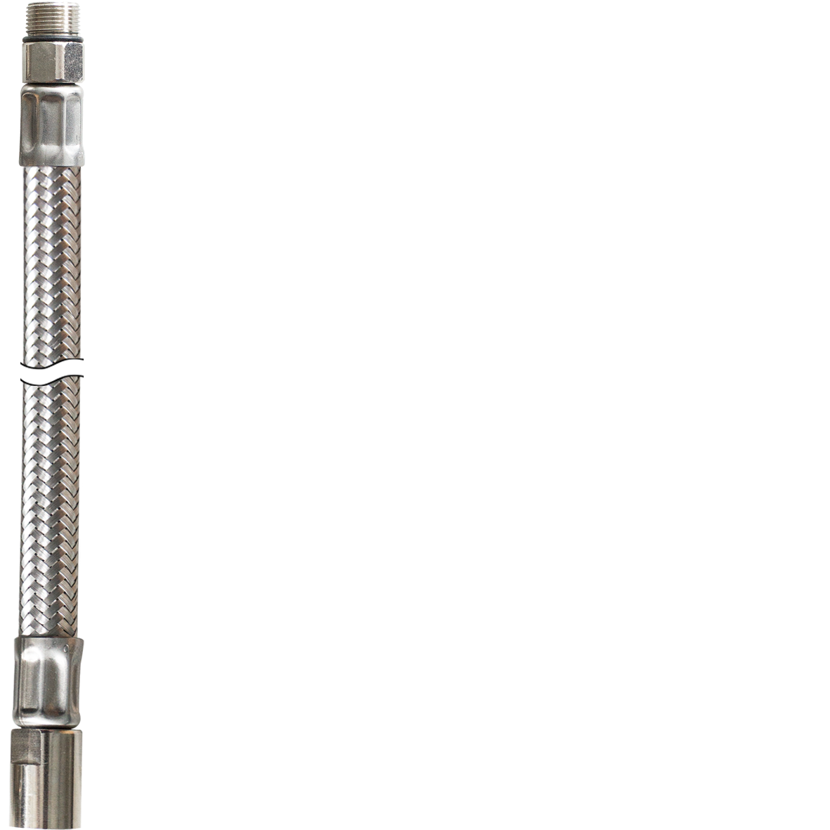 Verbindungsschlauch Ø 16 x 11 mm L 700 mm (Nippel L 17 mm) M14 x M14