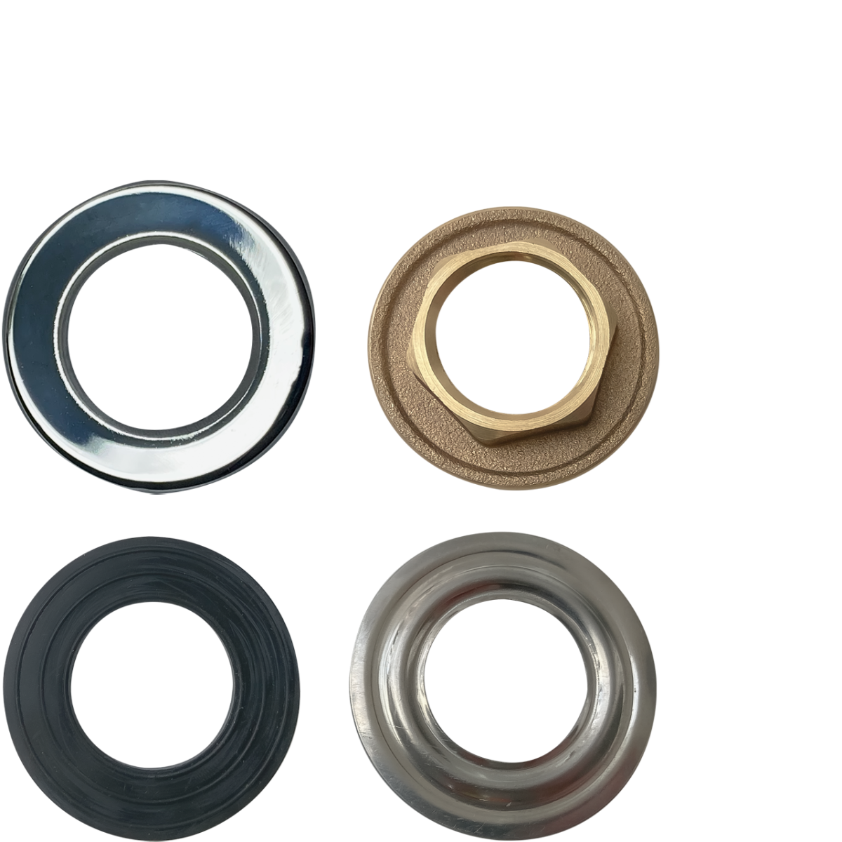 Befestigungsset 3/4" mit Rosette