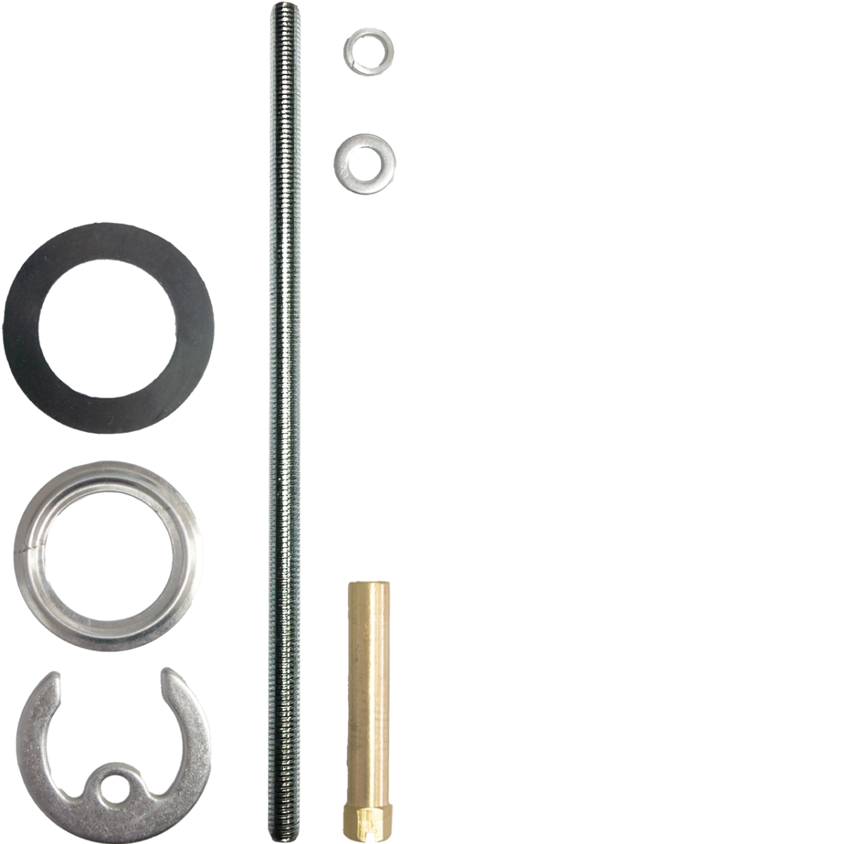 Stehbolzenbfst.-Satz 1x M8 - L 205 mm - zu 1/2" Ø 50