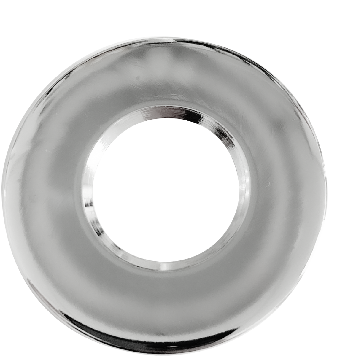 Rosette einzeln zu Bef.-Set 1/2" verchromt