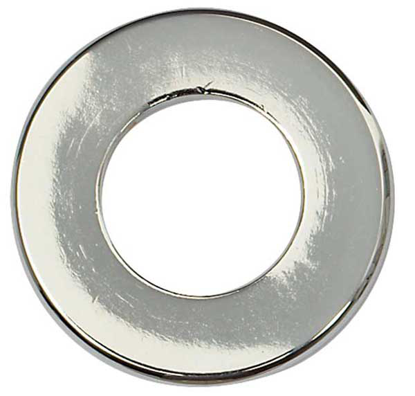 Rosette für Standmontage zu 1" Ø 70mm verchromt