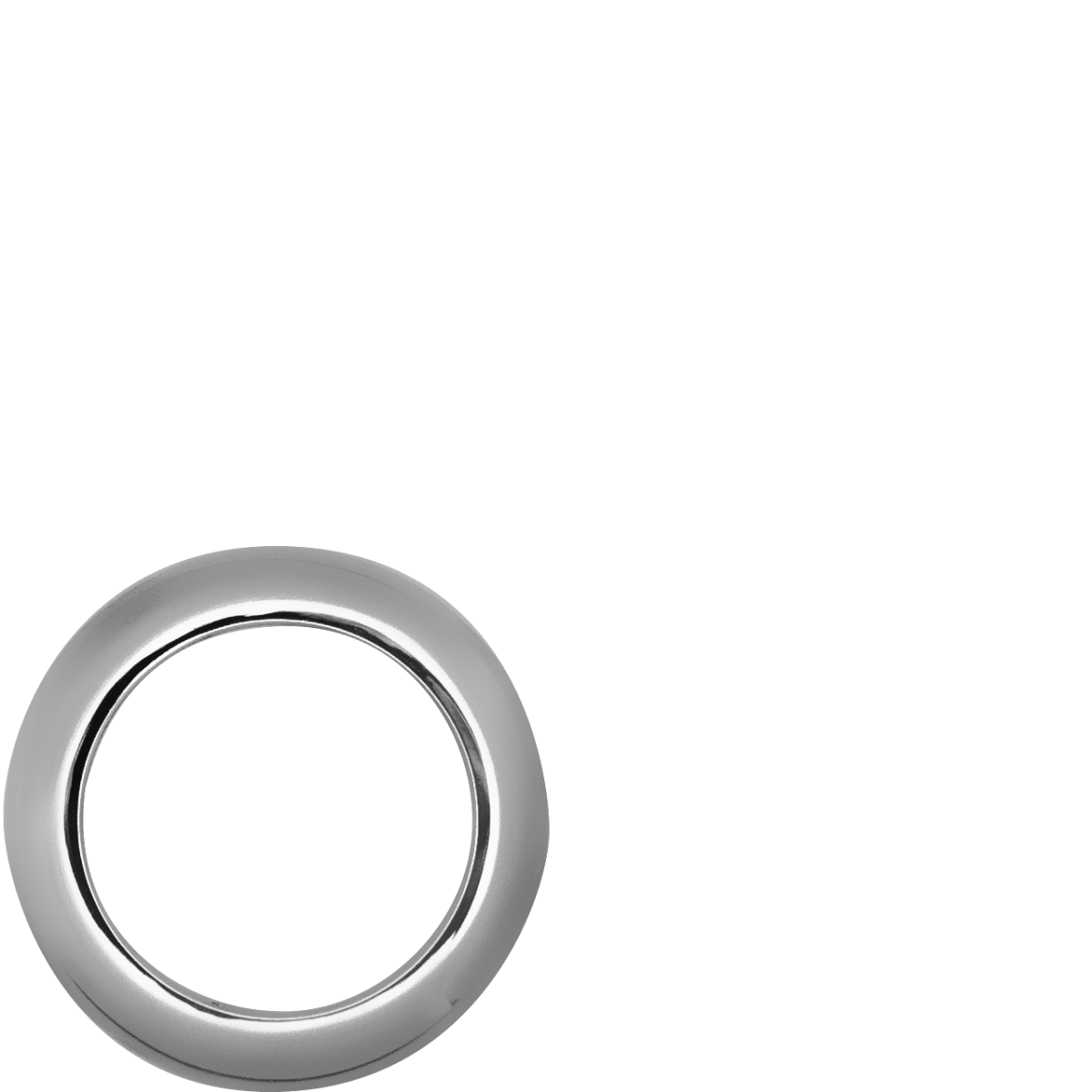 Rosette für Standmontage zu 1 1/4" Ø 60 mm