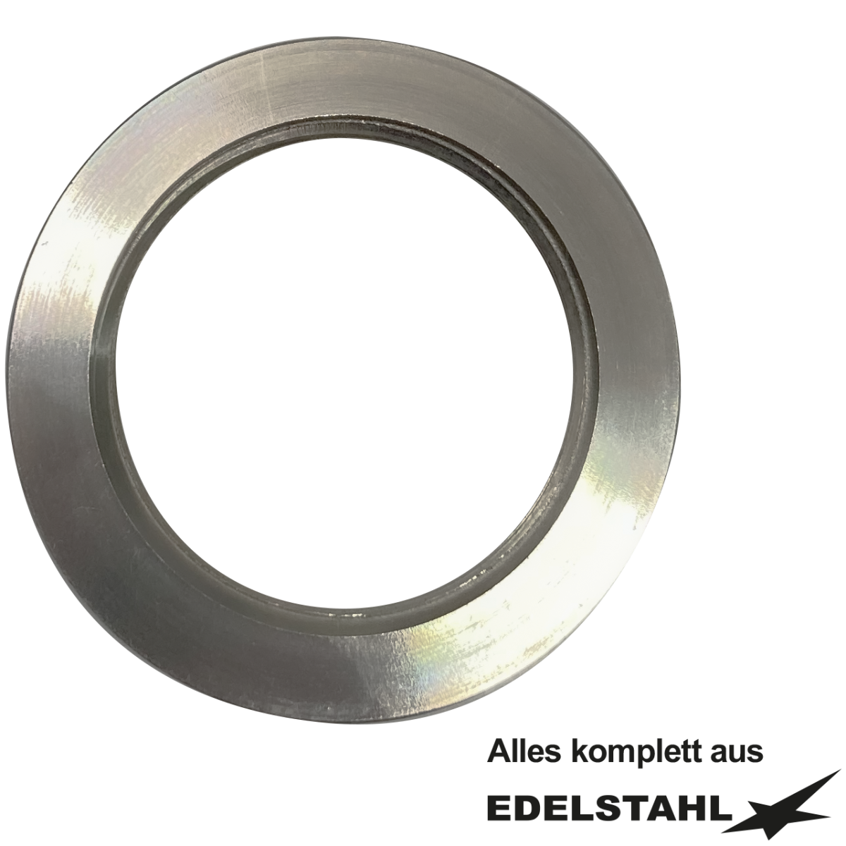 Rosette einzeln 1 1/4" Ø 55 mm Edelstahl