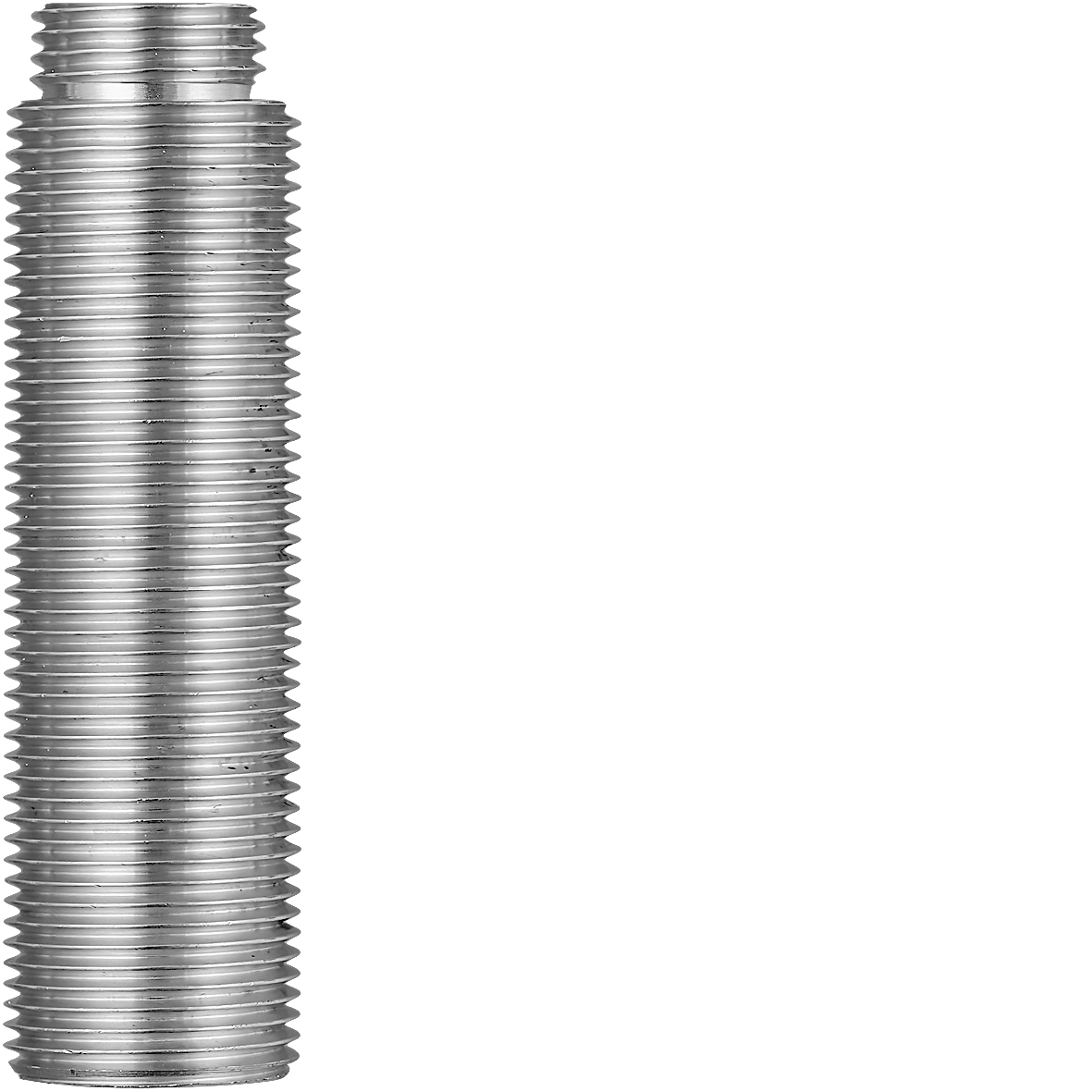 Gewindestutzen mit 1/2" Einschraubgewinde flachdichtend