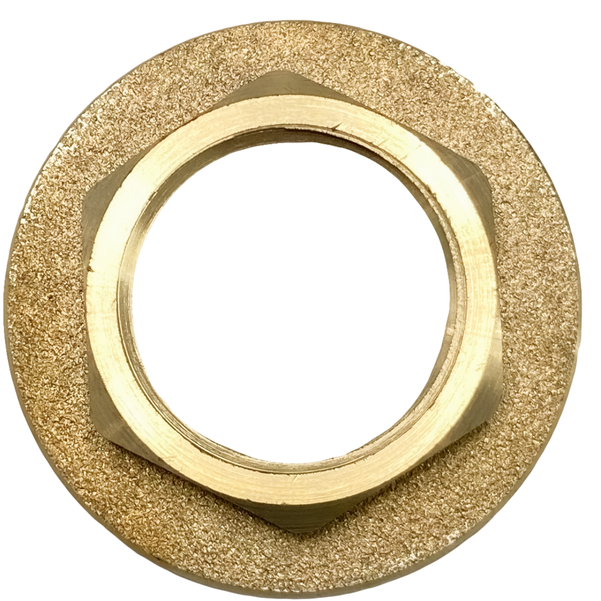 Kontermutter 3/4" Messing roh