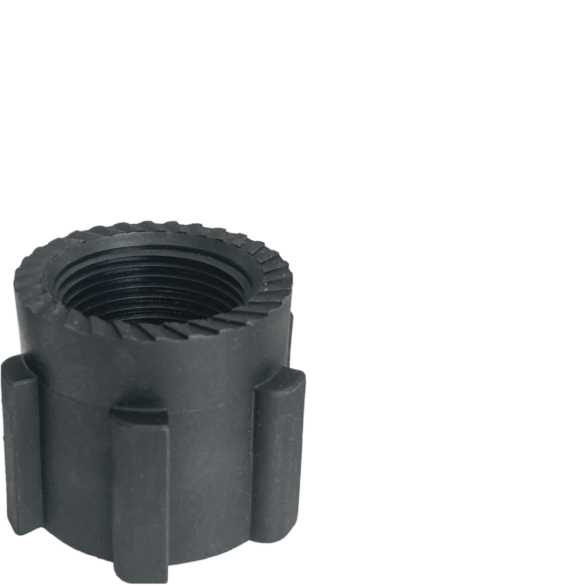 Befestigungsmutter für werkzeuglose Montage 3/4"