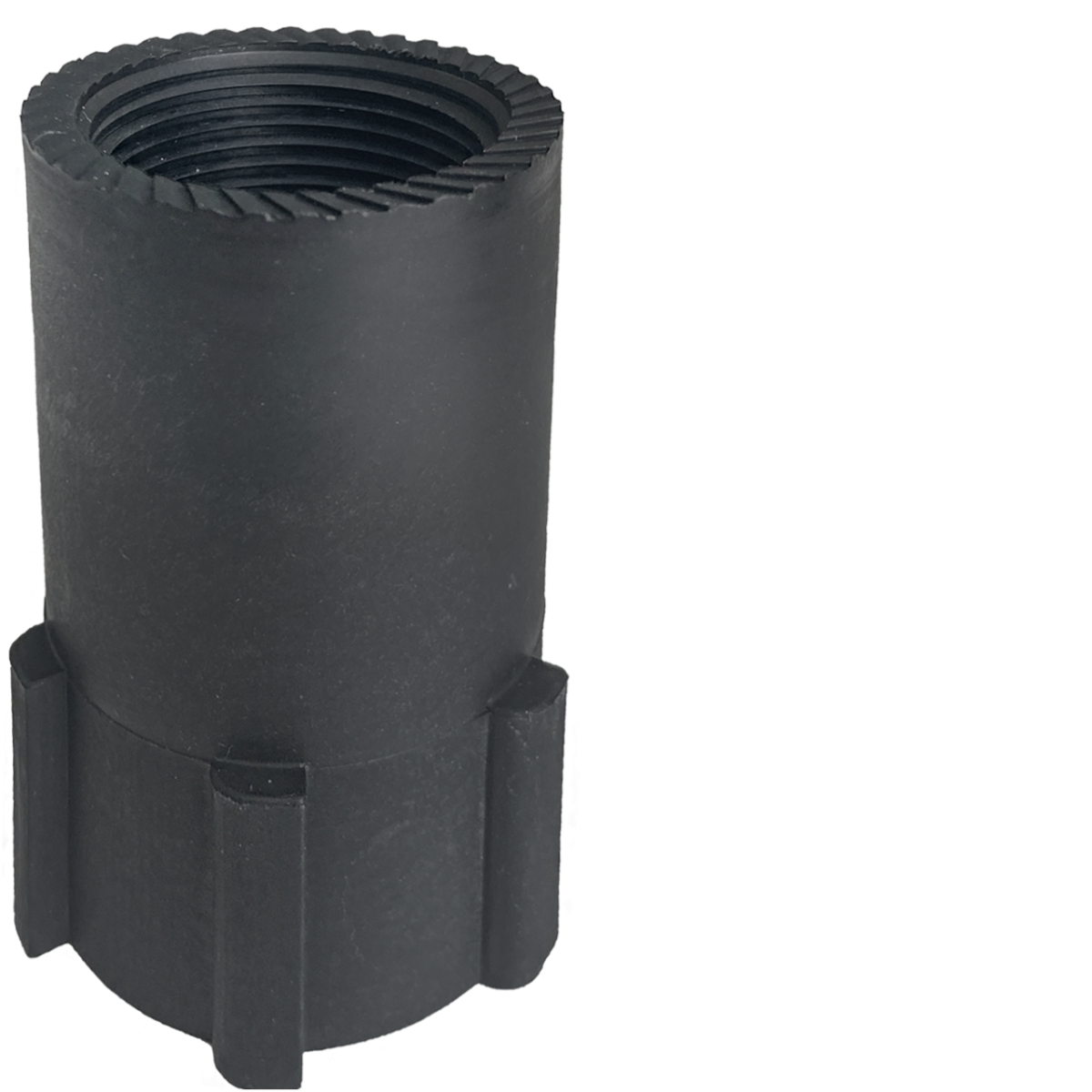 Befestigungsmutter für werkzeuglose Montage 1"