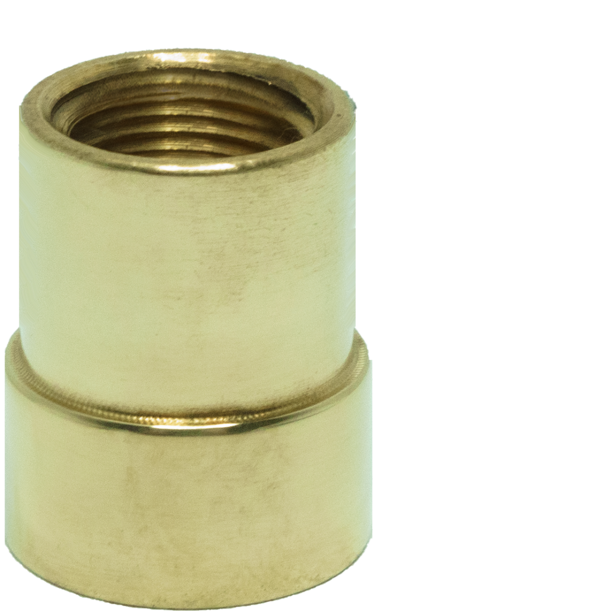 Adapter M10 x 1 IG x M15 x 1 IG Messing roh