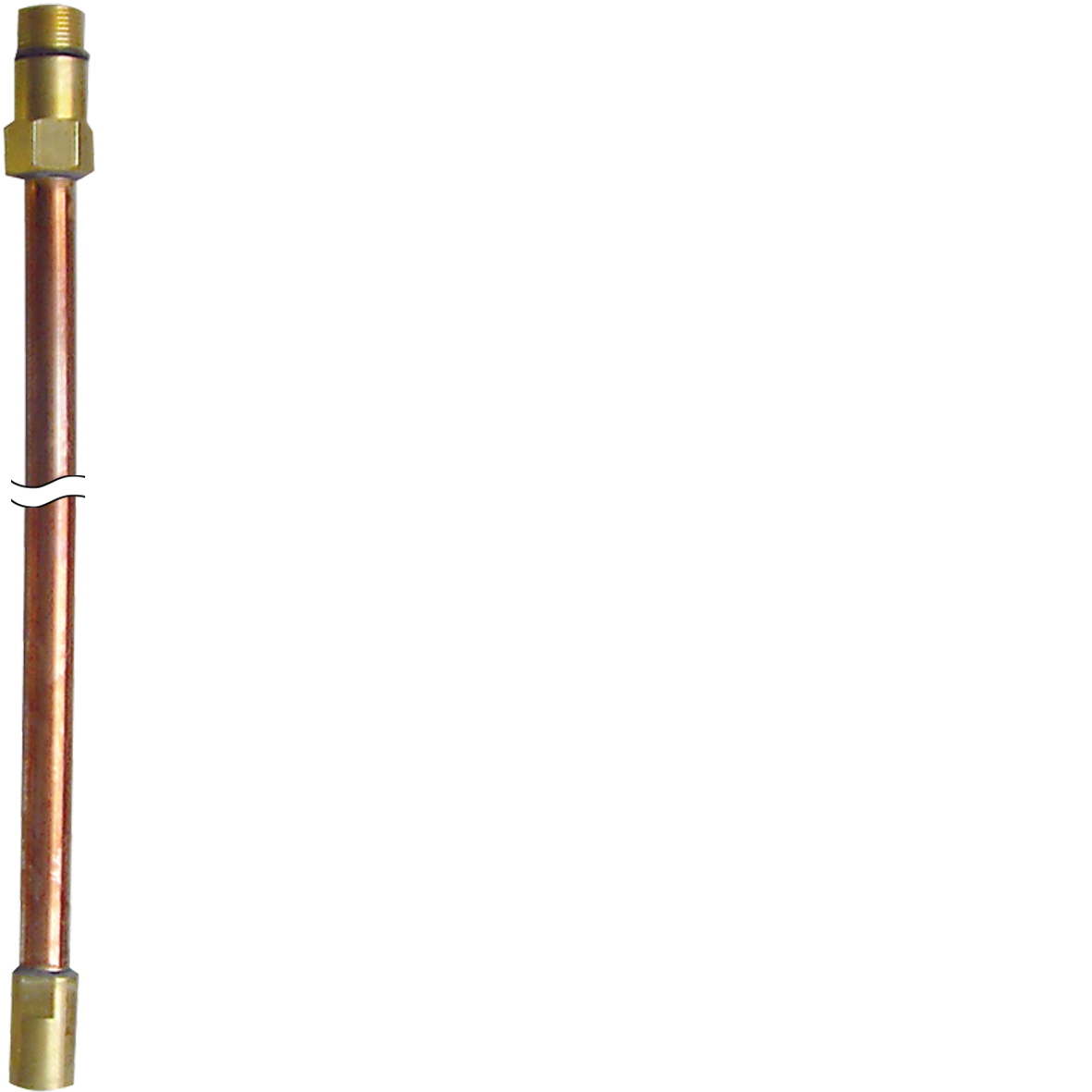 CU-Rohr 10x1x700 M14x1AG-M10x1IG