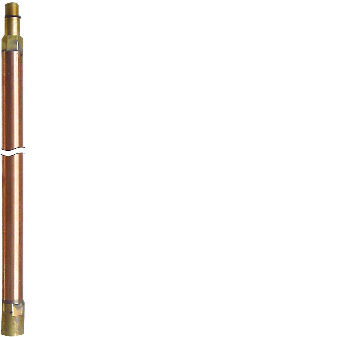 CU-Rohr 15x1x400 M10x1AG-M14x1IG