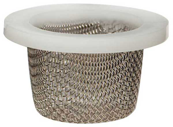 Filter mit selbstdichtendem Kunststoffrand 3/4" - Ø 24