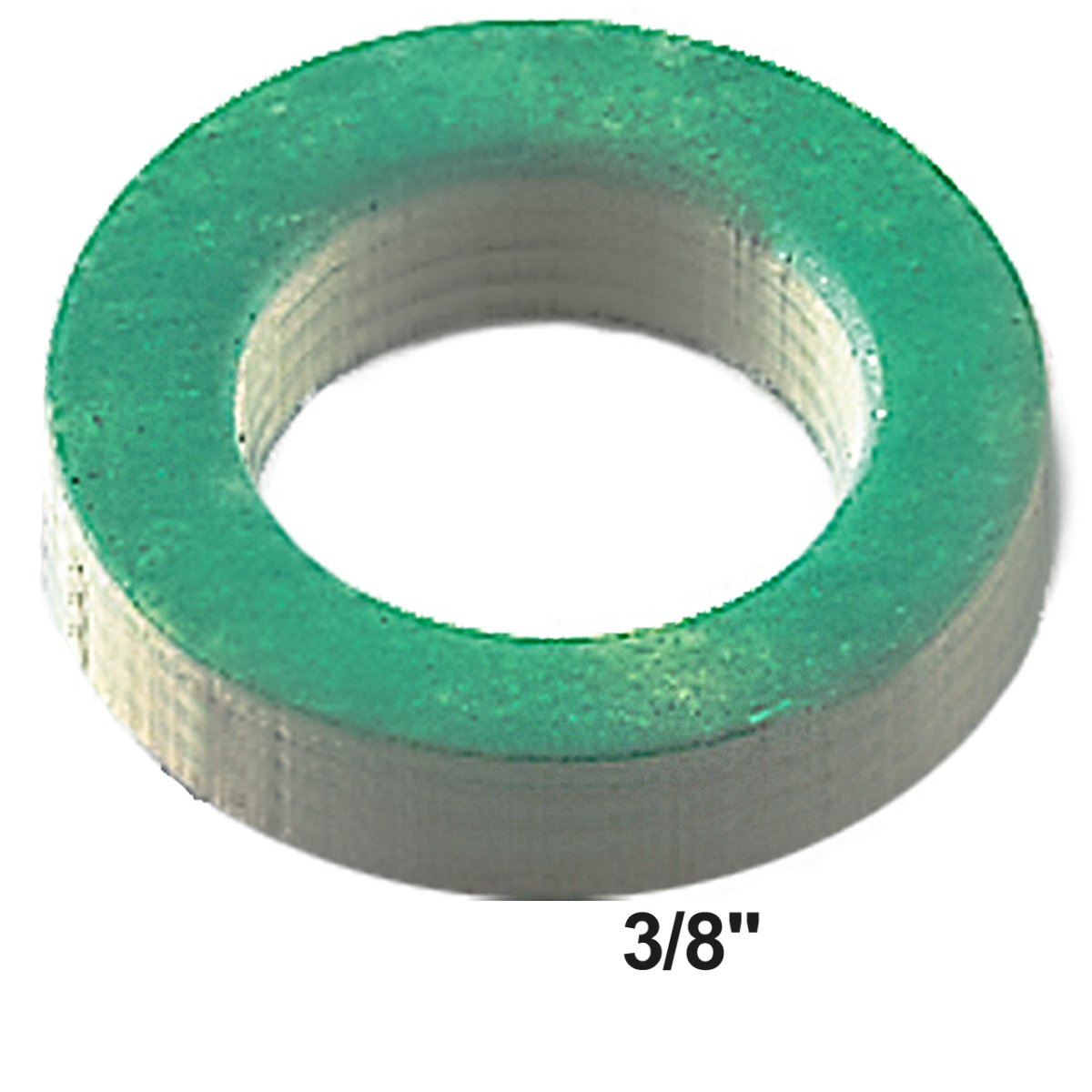 Flachdichtung hart 15 x 9 x 4 mm zu 3/8"