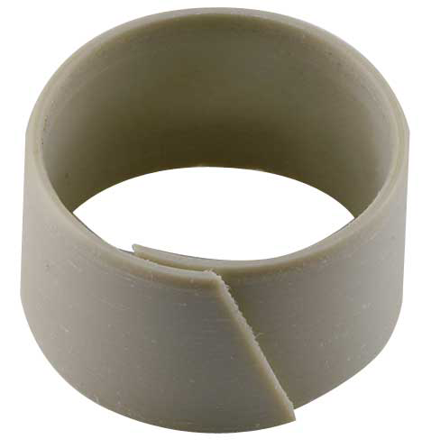 Gleitring Ø 32 mm grau zu Auslauf Typ E und F